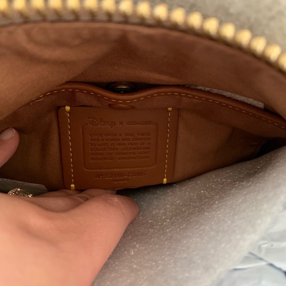 SOLD!! NWT DISNEY X COACH ROGUE 25 WITH MICKEY/MINNIE PATCHES - Picture 9 of 11